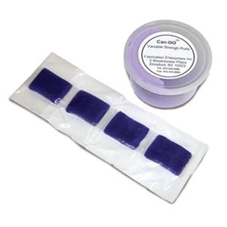 Fabrication Enterprises Fabrication Enterprises 10-2690 Variable Strength Exercise Putty Chips; 4 Per Packet 288817